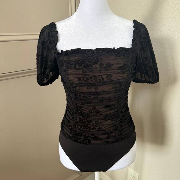 Revolve Majorelle Julius Bodysuit in Black Size XS - Picture 2 of 8